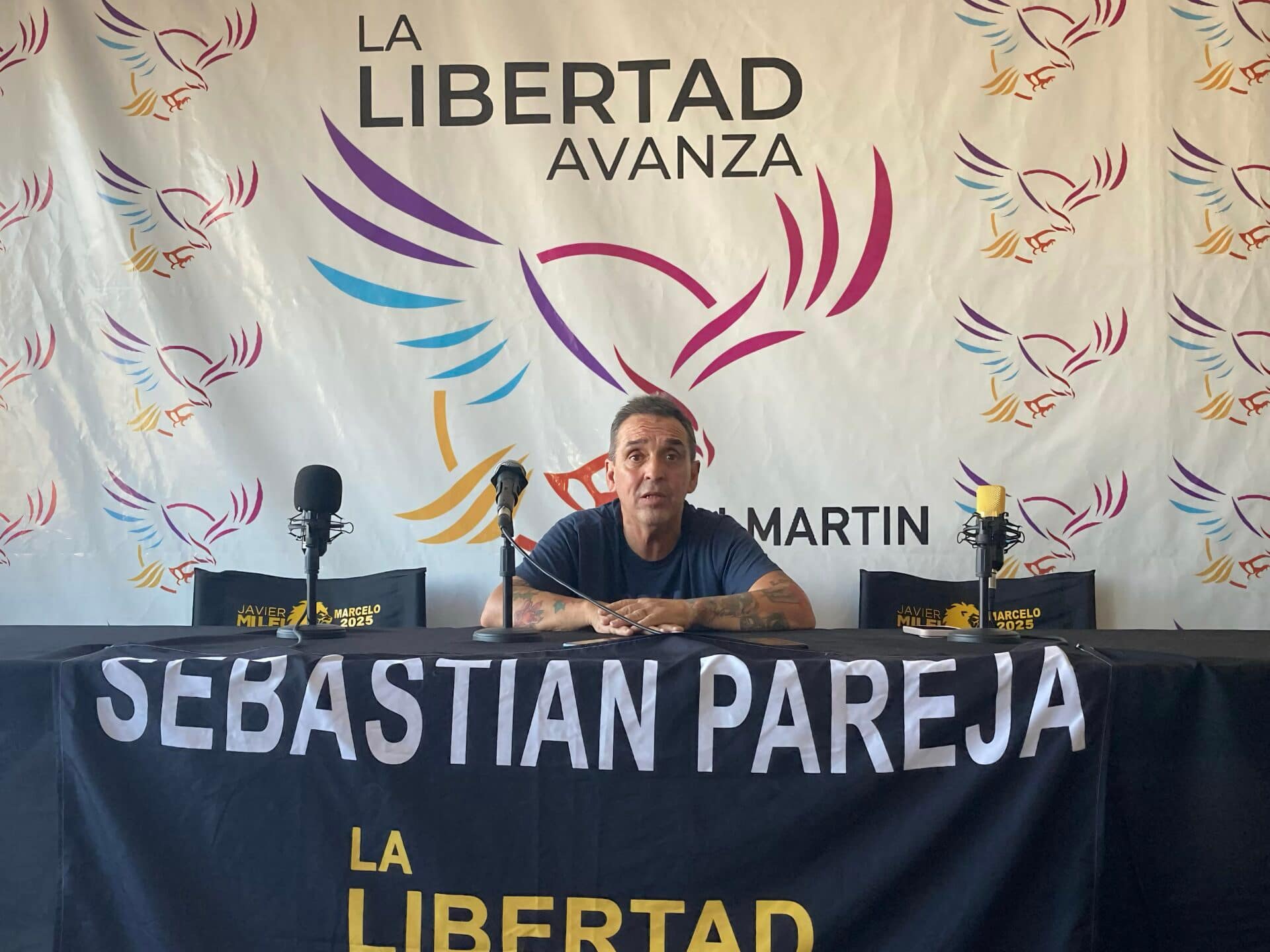 Marcelo Ballester conferencia de Prensa