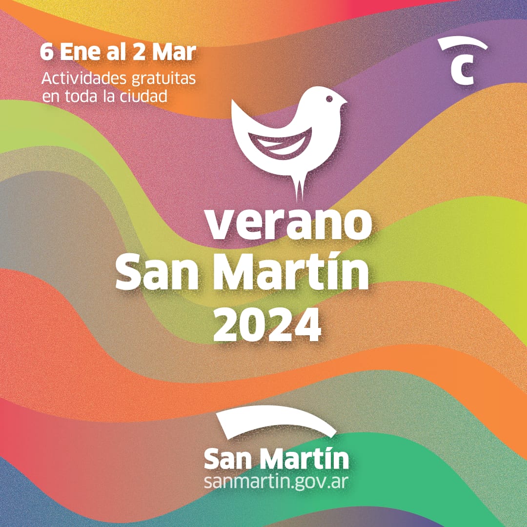 Se viene un nuevo ciclo de verano “Viví Cultura” en San Martín