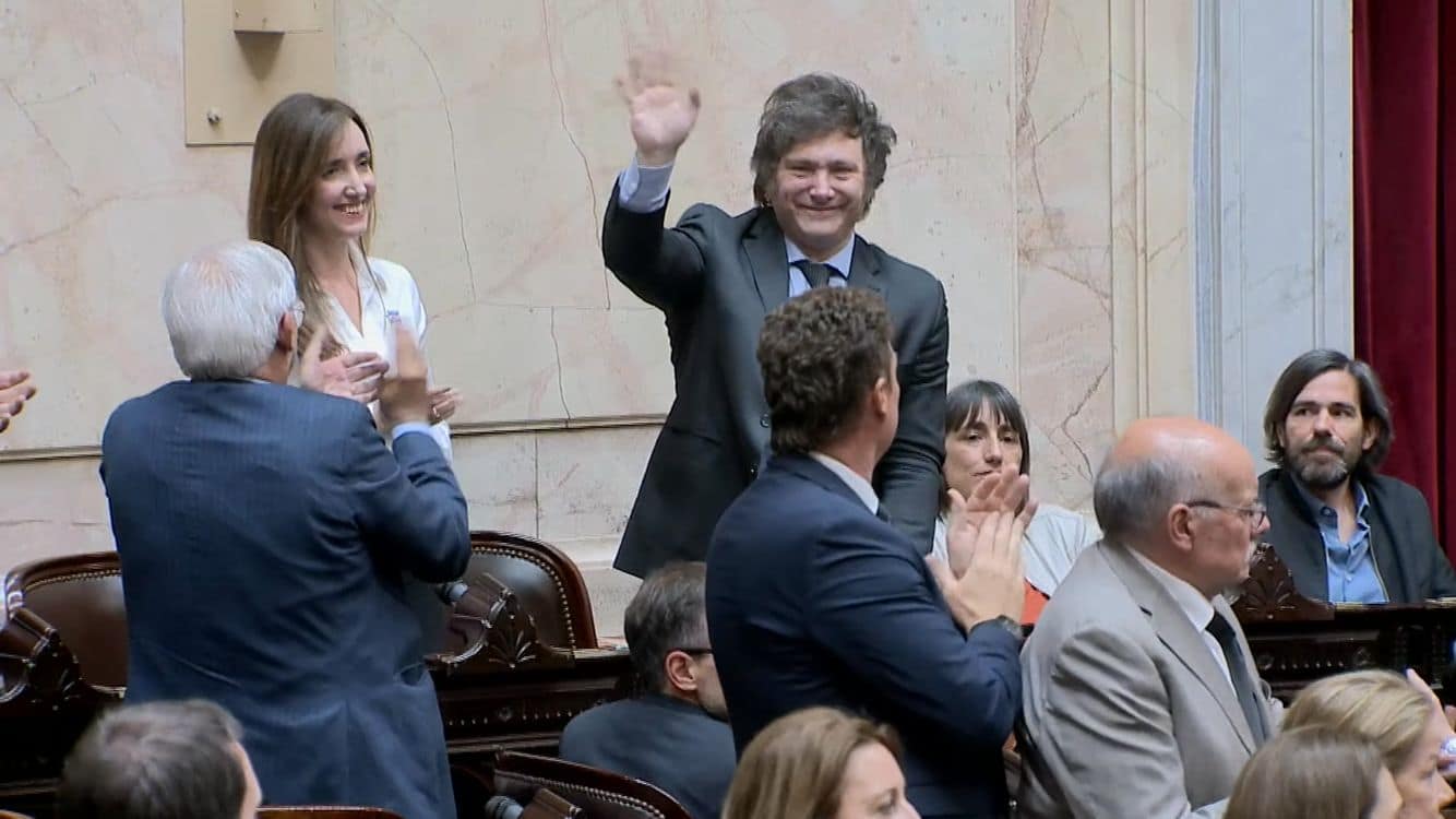 Milei y Villarruel, fueron proclamados presidente y vicepresidente, respectivamente