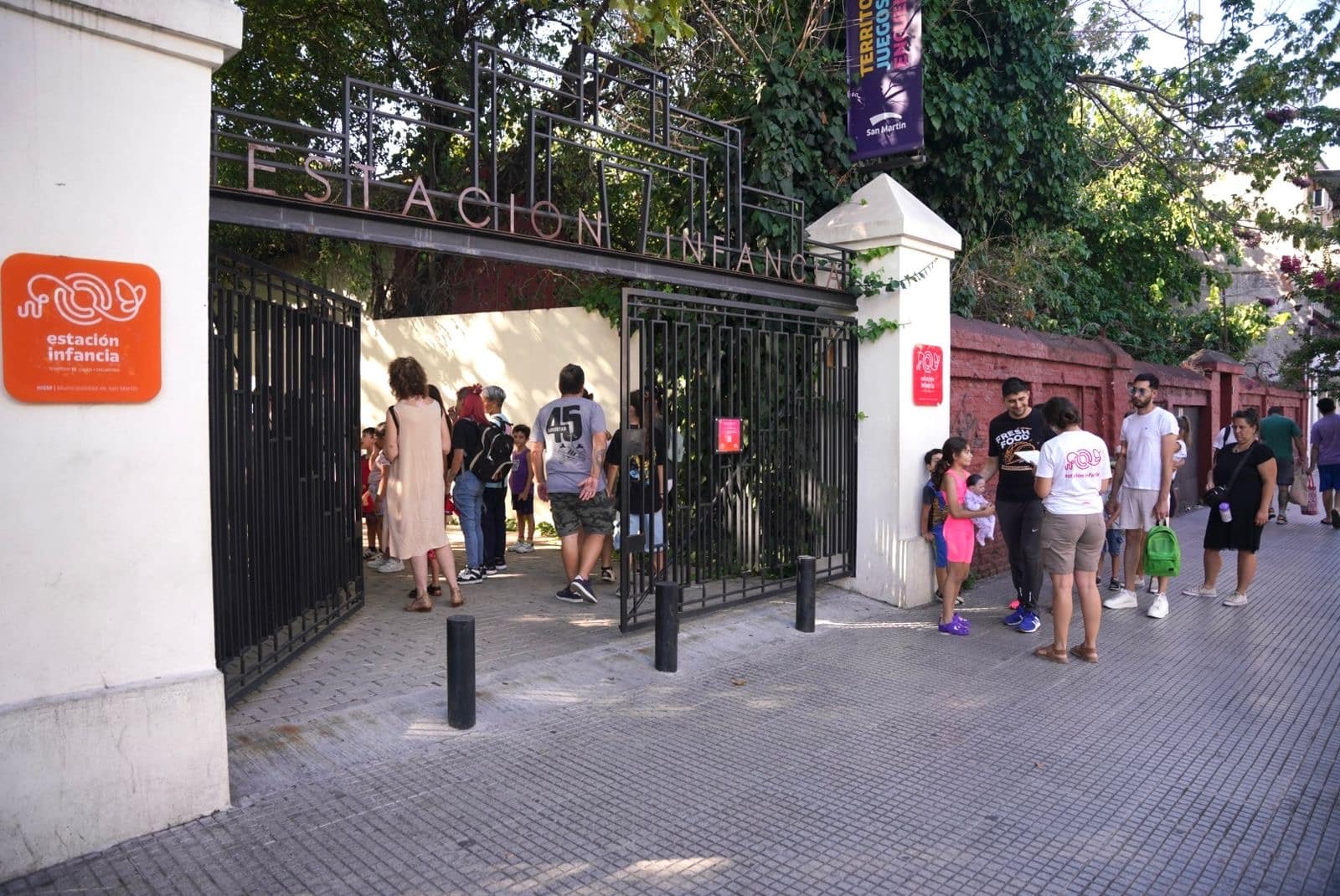 San Martín presentó la propuesta de verano de Estación Infancia
