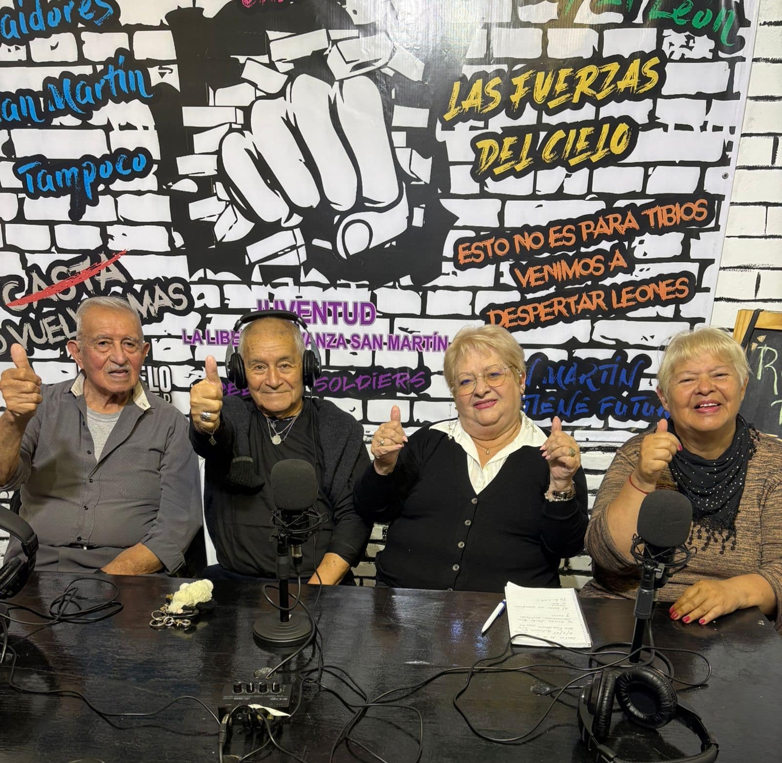 Generación Plateada libertarios San Martín