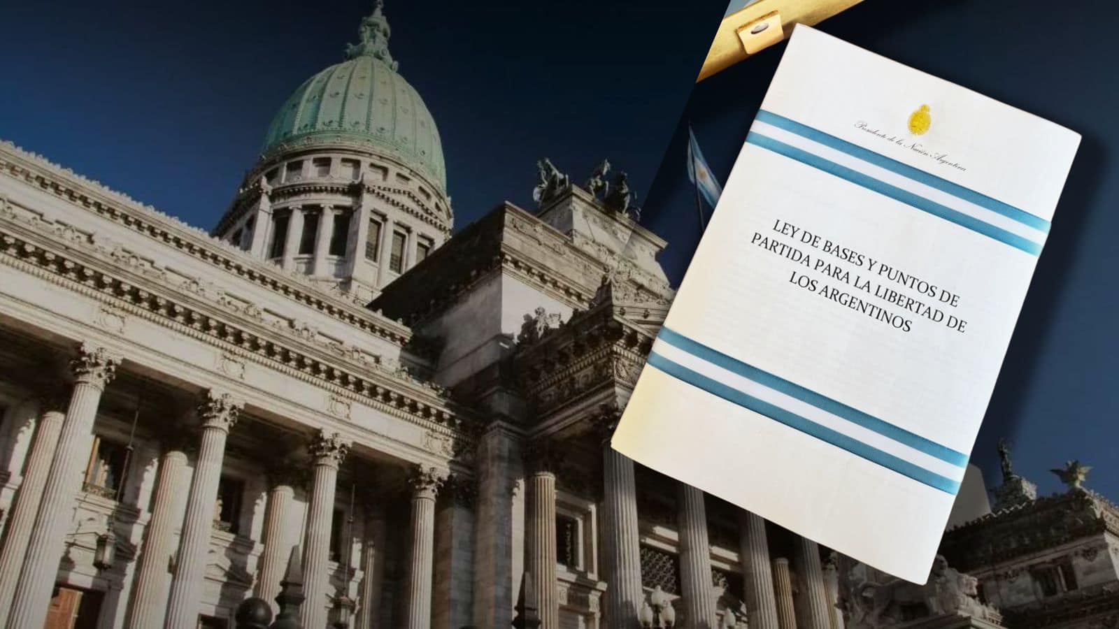 Llego la "Ley Ómnibus" al Congreso